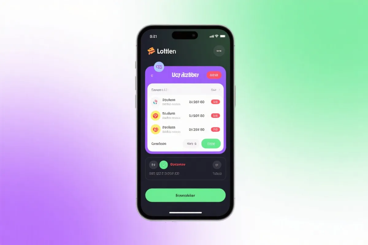 APP界面-开奖结果示例
