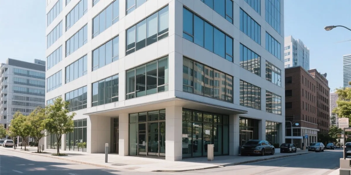 公司办公地点示意图